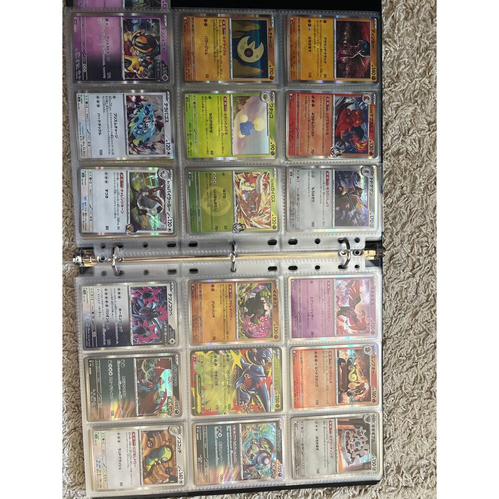 Pokemon Japanese Binder lot of Holos with sealed booster packs - Picture 7 of 16